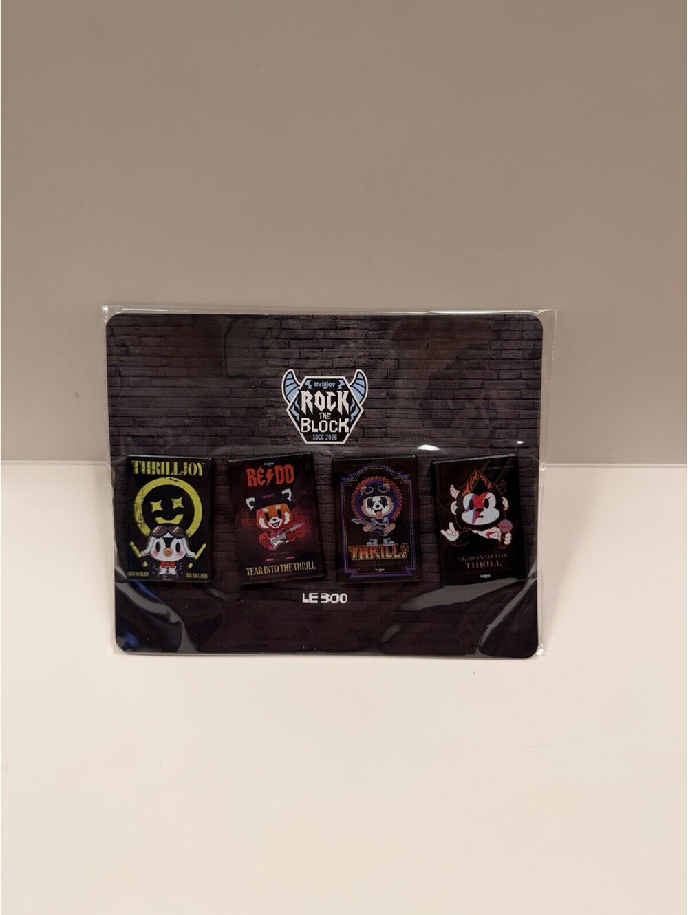 Thrilljoy Rock The Block Pin Set LE 300